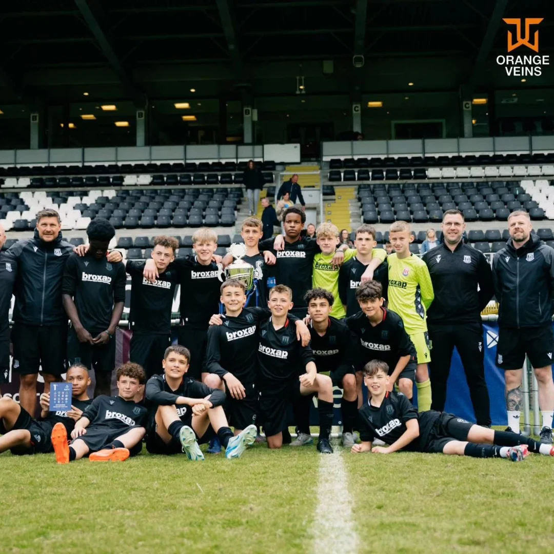 Winnaar Sofascore Club NXT Cup U14 Stoke City FC 5