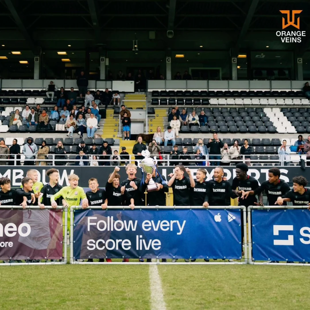 Winnaar Sofascore Club NXT Cup U14 Stoke City FC 6