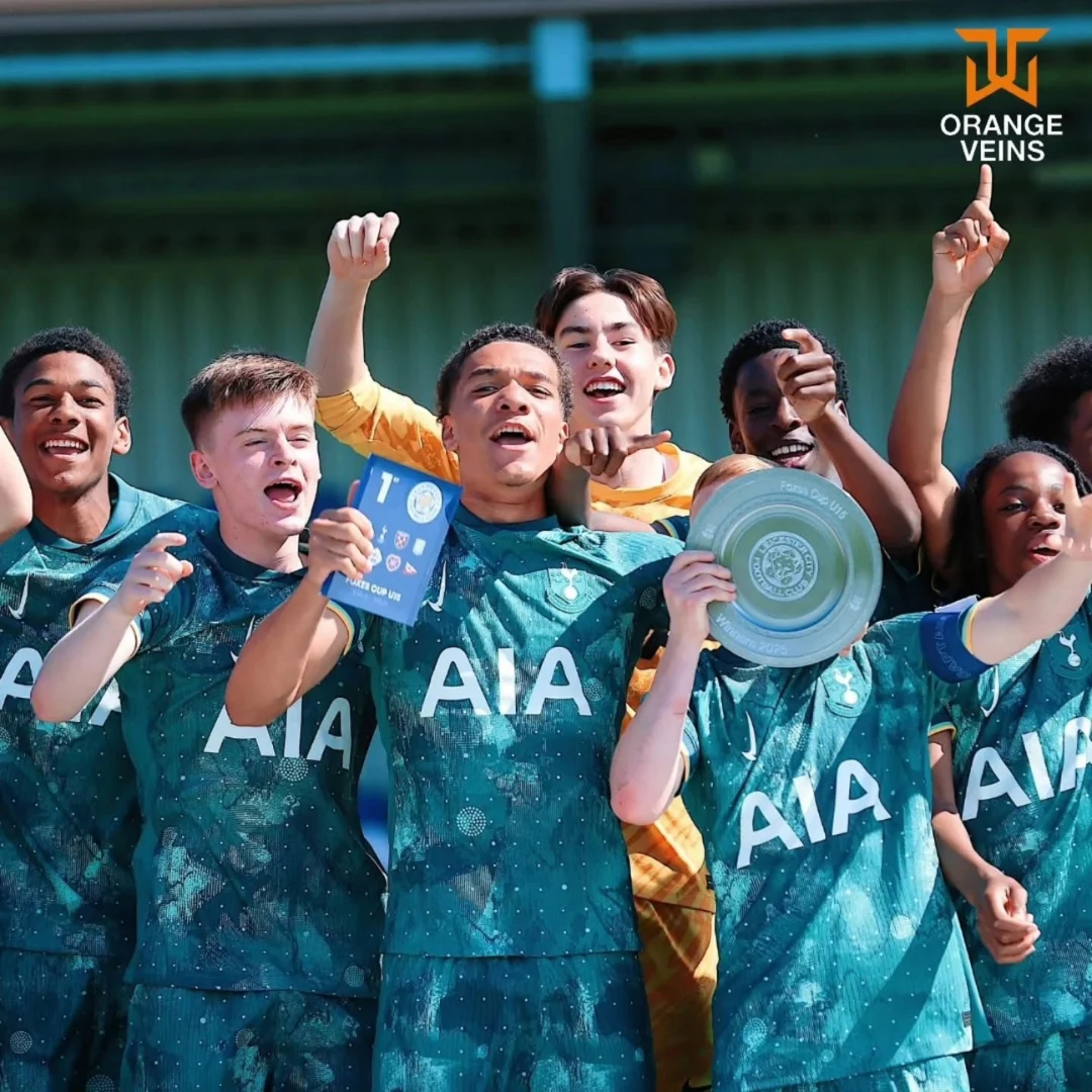 Winners Foxes Cup U15 2025 Tottenham Hotspur FC 7