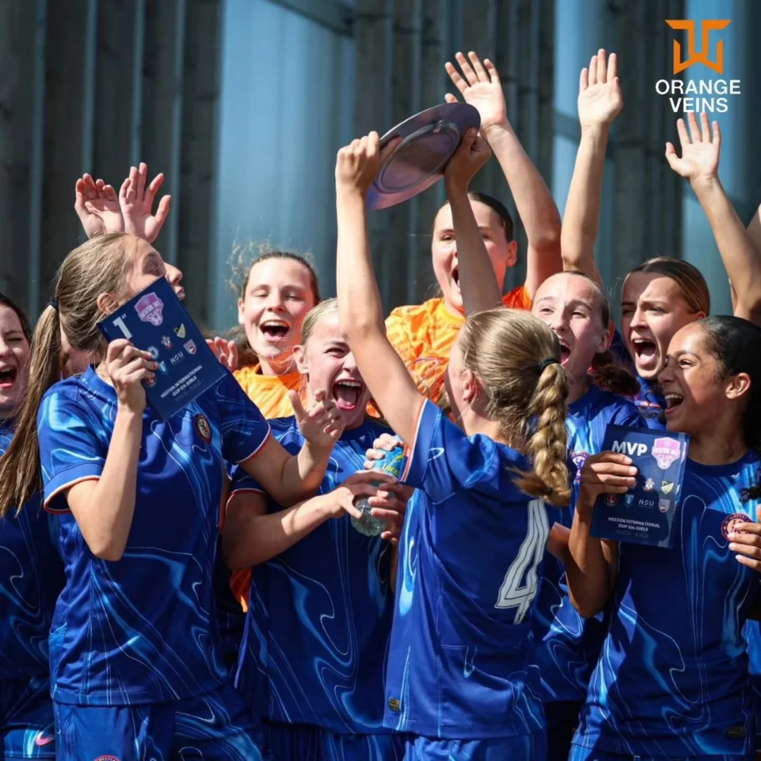Winners Heston WU14 2025 Chelsea FC 1