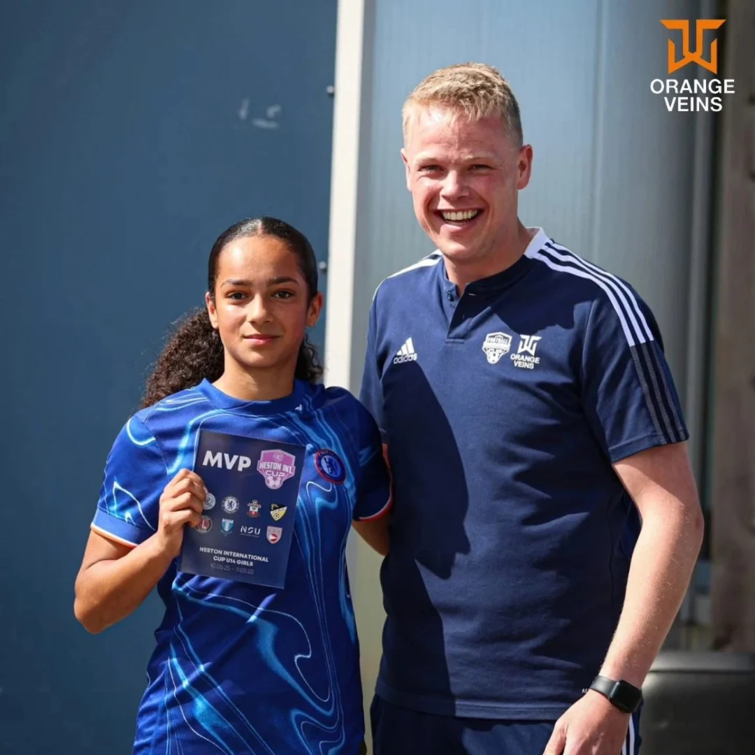 Winners Heston WU14 2025 Chelsea FC 2