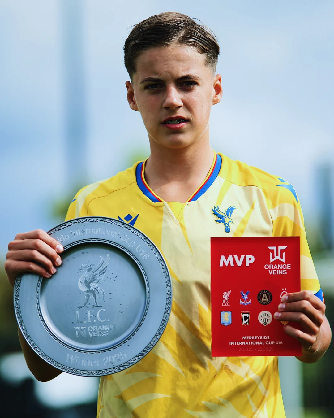 Winners Merseyside International Cup U15 2025 2