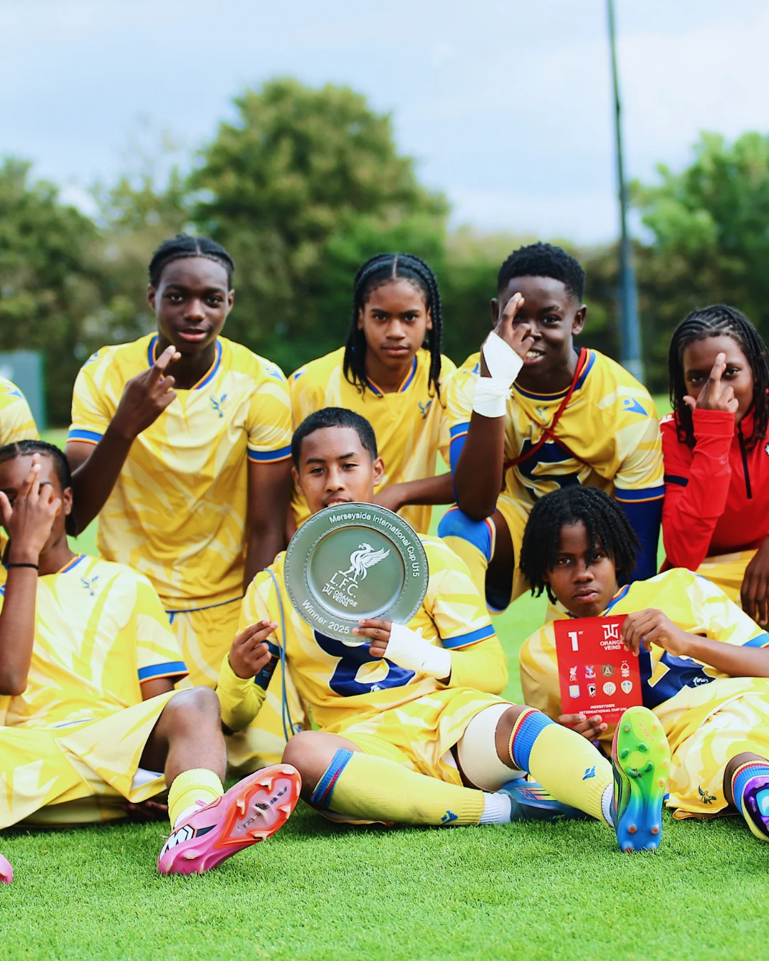 Winners Merseyside International Cup U15 2025 3